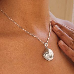Sterling Silver Seashell Necklace